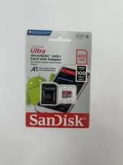 Genuine Brand New SanDisk Ultra 400GB Class 10 MicroSDXC Memory Card W/ Adapter