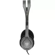 Logitech H110 Wired Stereo PC Headset Headphone with Noise Cancelling Mic WFH