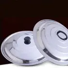 Practical Stainless Steel Lid for Milk Pan Wok and Casserole 32cm Diameter