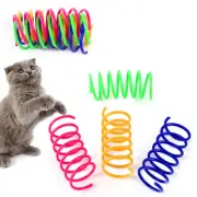 20x Cat Kitten Spring Bouncy Toy Plastic Training Toys Teasing Playing Cat Toy
