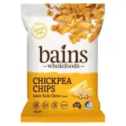 Bains Wholefoods Chickpea Chips Aussie Nacho Ch 100g (Pack of 12)