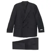 [Canali] Canali Wool Double-breasted Suit 54 IT BLUE