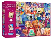 Gibsons The World of Cats & Dogs Jigsaw Puzzle 1000 Pieces (GIB071368)