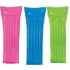 3 Pack Intex Transparent Inflatable Mat Floating Pool Lounge Pink, Green & Blue