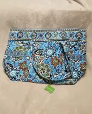 NWT Vera Bradley Super Tote In Bali Blue Tote Bag