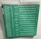 NEW “MUDCLOTH PATTERN” Chalk Couture Chalk Transfer Stencil Size D Retired