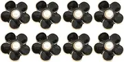 Holibanna Accessories DIY Flower Charms Embellishments for Crafting Flower Shoe Clips Small Humidifier Enamel Dangle Charms Oil Drop Pendant Charms Flower Necklace Zinc Alloy