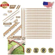 Multi-Purpose 21-Inch Steel Saw Blades - 20 Pcs for Pruning & Wood Cutting