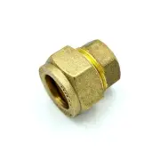 15mm Copper Pipe Ending Cap Compression Fitting Connector