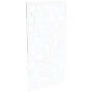ProtectorAl 300-1200w x 1201-2400h Pearl White Squares Unframed Solid Aluminium Decorative Panel
