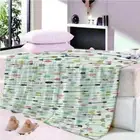 Color Light Arrow Group Hierarchy 3D Warm Plush Fleece Blanket Picnic Sofa Couch