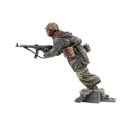 BB068 German Waffen SS Leaning with MP44 and Box by First Legion
