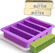 Silicone Butter Mold Tray with Lid