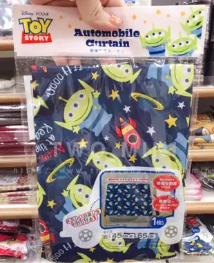 ✨TWO MINI✨ 《預購》日本連線 迪士尼 奇奇蒂蒂 玩具總動員 三眼怪 TSUMTSUM 車用 吸盤式 遮陽簾