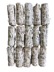 White Sage Smudge Sticks 15 x 4" Bundle Free Post