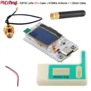 WiFi LoRa 32 V3 ESP32 OLED Board Type-C SX1262 + LoRa Case + 915 LoRa Antenna