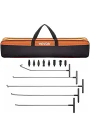 VEVOR 5Pcs Dent Puller Rods Paintless Repair Tools Removal Auto Body 13Pcs Kits