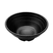 G.E.T. B-247-BK Nara Black Melamine 22 oz. 7" dia. Bowl - 1 Doz