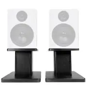 Rockville 8” Black Studio Monitor Speaker Stands For Rockville DPM5W