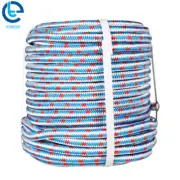 Double Braid Polyester Nylon Arborist Tree Climbing Rope 16 Strand 1/2"×150'