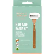Thanks To Nature 5 Blade Razor & 2 Cartridge Set each