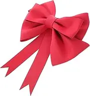 Large Bow Tie Decor Red Bow for Weddings Christmas Trees and Festivals for and Event Decoration