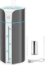 Humidifier Large Room | USB Air Purifier for Large Space | Smart Auto Shut-Off Aromatherapy Humidifier with 7 Colors Light for Home Bedroom Living Room