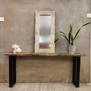 Hallway Table console, large 1.2 Meter 120 cm length 100% unique designed by nature. OS15