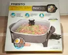 Presto 12" Electric Skillet with Glass Cover 07119 New