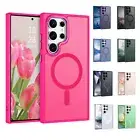 For Samsung Galaxy S25 S24 S23 S22 Ultra/Plus Case Magnetic Screen Protector