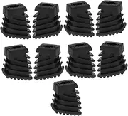 OFFSCH 9pcs Drum Rubber Feet Replacement Non Slip Sleeve Protector Foot Pad For Drum Seat Cymbal Rack Hi Hat Stand Percussion Hardware Parts