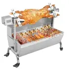 35'' BBQ Grill Electric Hog Roast Barbeque Spit Machine Oven Rotisserie 132lbs