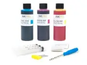 Hyrax Trading Premium Tricolor Ink Refill Kit for Canon CL-246/246XL 4oz/118mL