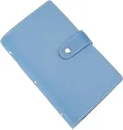 96 Envelope Savings Challenge Book, PU Leather Business Card Case Pocket Business Name Card Holder with Magnetic, with Cash Envelopes for Budgeting Planner & Saving Money