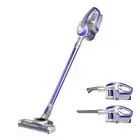 Devanti Cordless Bagless Handheld Stick HEPA Vacuum Cleaner 150W Purple Grey