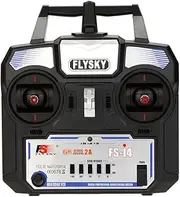 GoolRC Flysky FS-i4 4CH RC Transmitter with Receiver FS-A6, 2.4GHz 4 Channel AFHDS 2A Remote Controller for RC Helicopter Glider