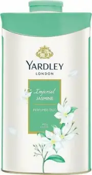 YARDLEY LONDON Talc Talcum Powder for Women, IMPERIAL JASMINE , 100g