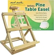 Mont Marte Signature Pine Wood Tabletop Easel, Small