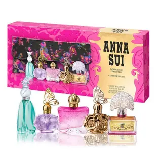 便宜生活館【活動組】ANNA SUI 安娜蘇 歡樂派對迷你小香禮盒 (4mlx5) 全新公司貨 (可超取)