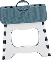 TOGEVAL Portable Plastic Stool for Fishing and Outdoor Activities Compact Folding Step Stool Ergonomic Design for Ages