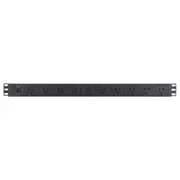 Vertical Rack Power Rail Surge 10 WAY GPO PDU 610mm 10A C14 Input
