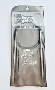 Susan Bates Silverado Circular Knitting Needle - Size 10 - 40inch