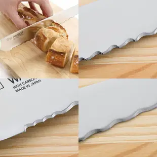 【領券滿額折100】日本製 KAI 貝印 三段波紋 麵包刀 (AB-5625)