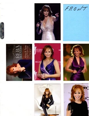 REBA McENTIRE CUSTOM NOVELTY TRADING CARD 6 CARDS SET