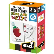 Headu Flashcards Little Boards Read & Write Kids Educational Activity Kit 3-6y
