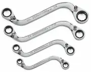 Gearwrench 85399 - Ratchet Wrench Set S-shape AF - 4 Piece
