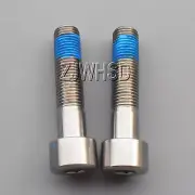 2pcs M9 x 1x 40 mm Titanium Ti Screw Bolt Allen Hex Socket Cap Head ThreadLocker