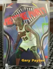 1997-98 Topps Chrome Pressure Points Gary Payton HOF #1 Sonics