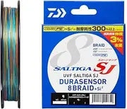 DAIWA PE Line UVF Soltiga SJ Dura Sensor x 8+ Si2 0.8-3, 600/1200 m, 5 Colors (with Color Marking)