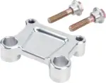 LA Choppers T-Bar Handlebar Adapter Chrome Harley Touring Batwing FLH 85-Up
